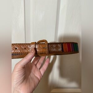 Colorful Striped Belt